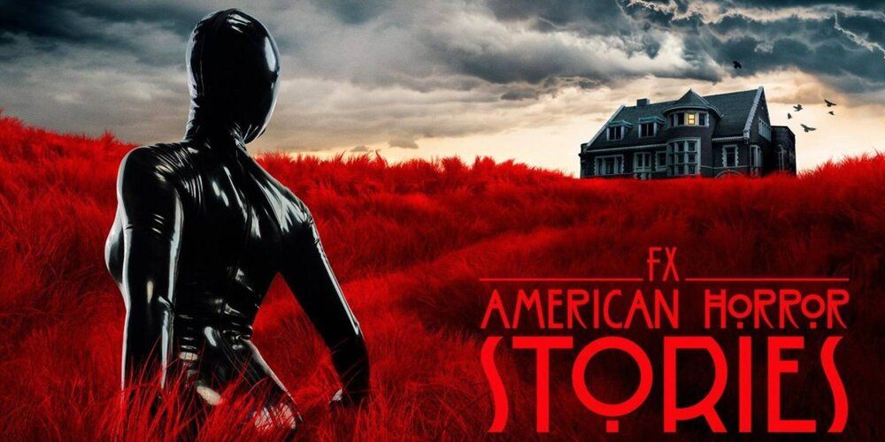 The promo for American Horror stories, featuring the Rubber Woman