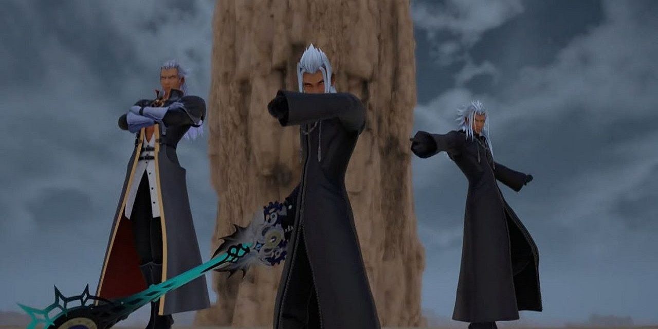 Ansem, Young Xehanort, and Xemnas Kingdom Hearts