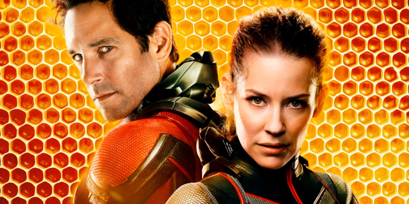ant-man and the wasp over honeycomb