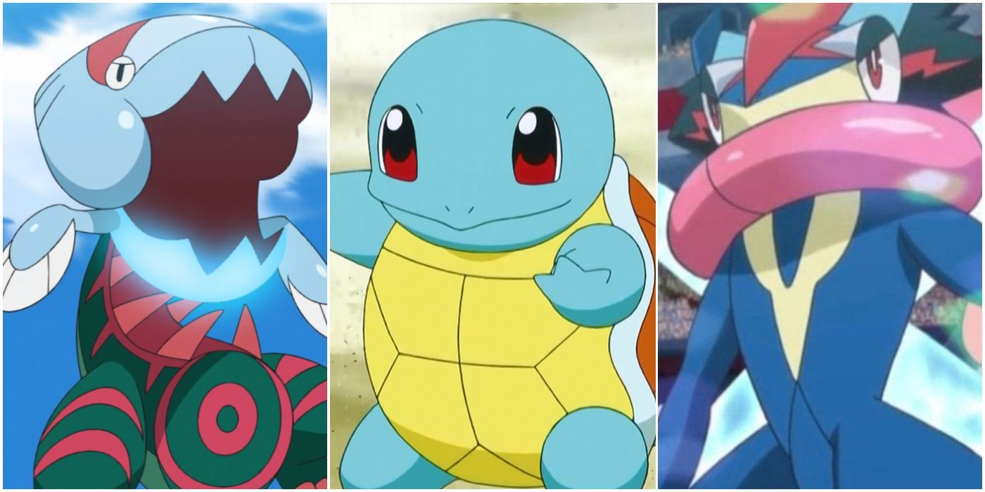 all water pokemons with names