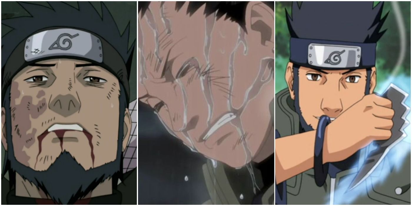 A morte de Asuma, Naruto Shippuden