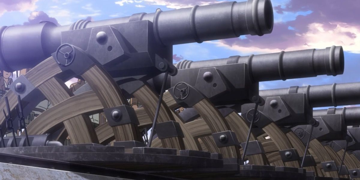 Attack on Titan — Wall-Mounted Artillery