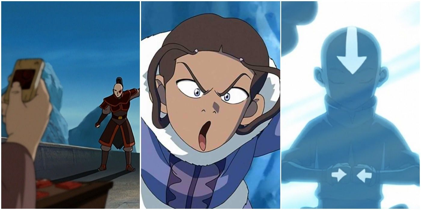 Zuko, Katara, Aang in Avatar State