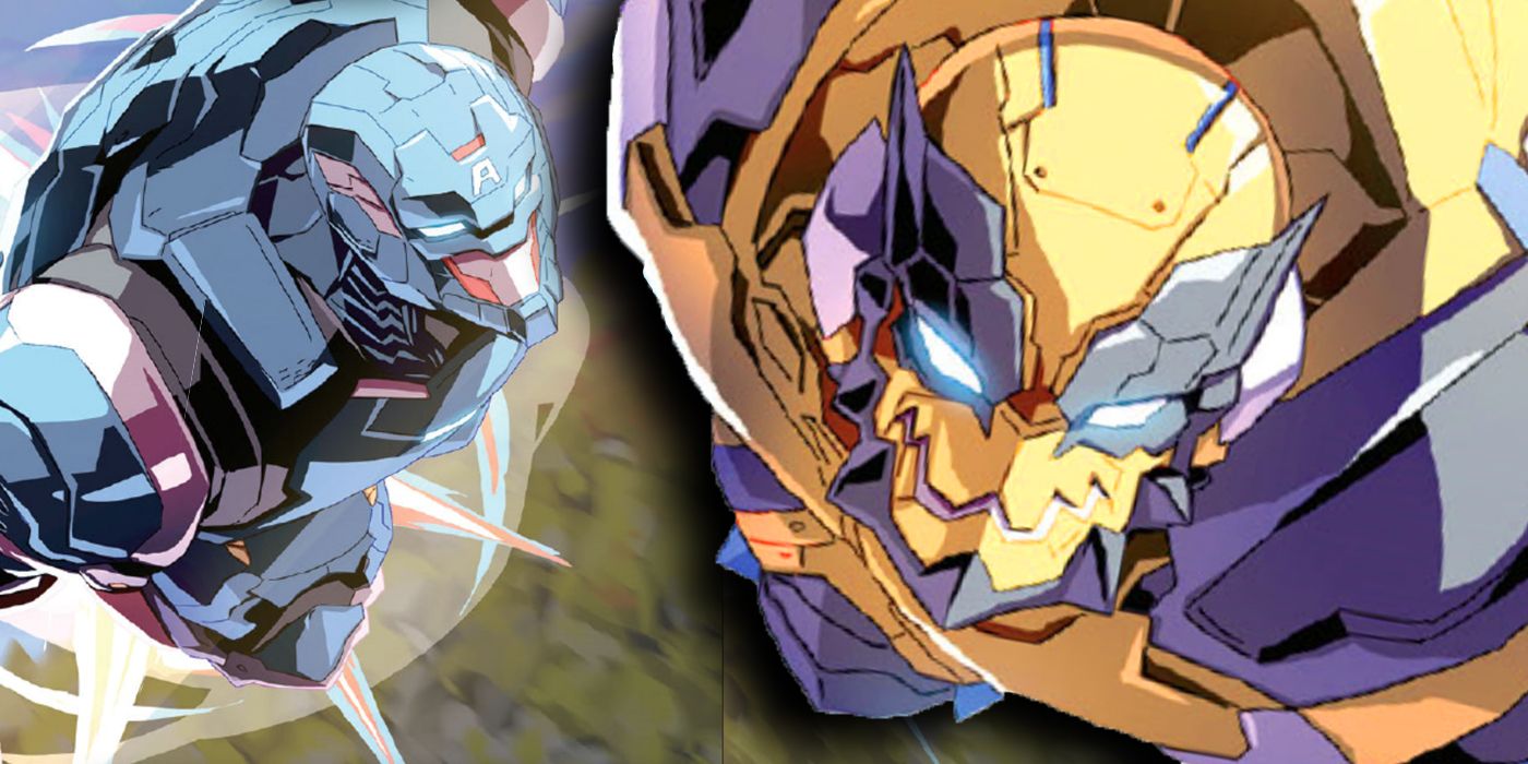 Avengers Tech-On Wolverine Captain America