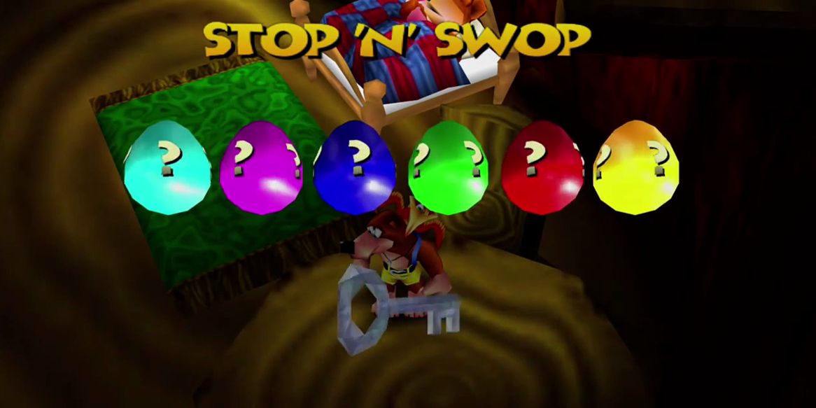 The Stop 'n' Swop feature from Banjo-Tooie