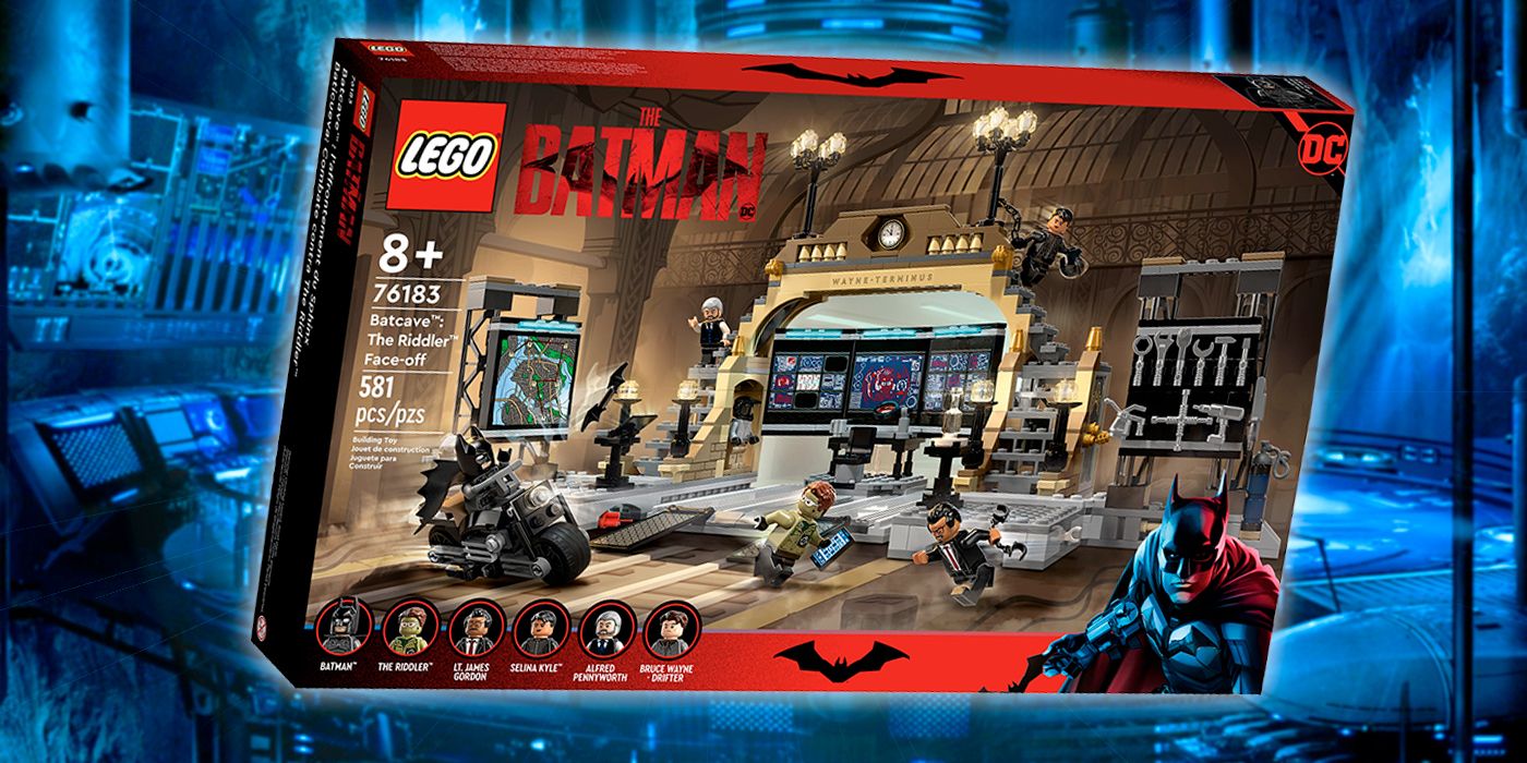 Lego DC 76183 The Batman Batcave: The Riddler Face-Off (581 pcs) : Toys &  Games 