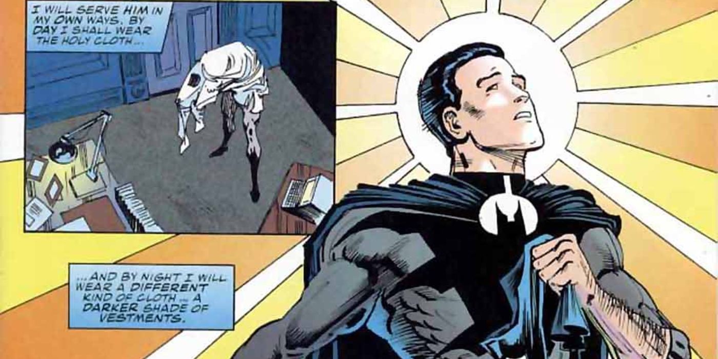 Batman as seen in the Holy Terror comic series 