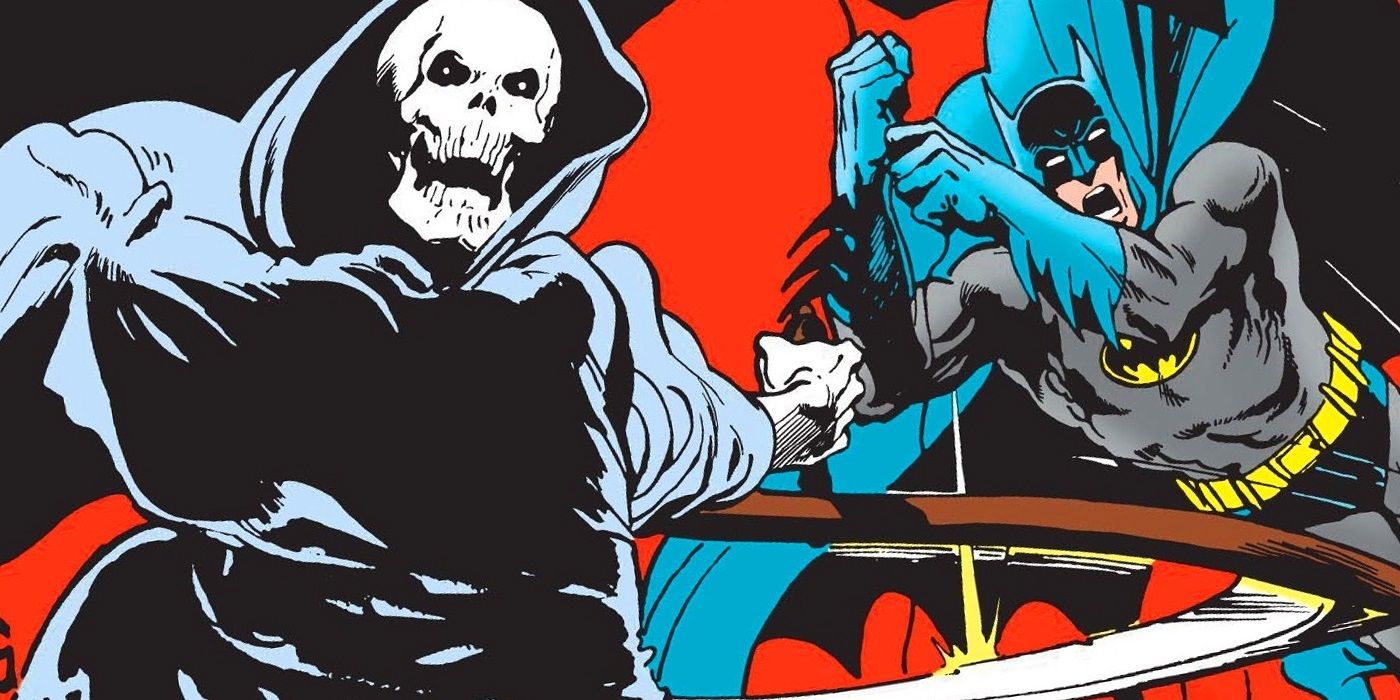 Batman faces off against the Grim Reaper in DC Comics