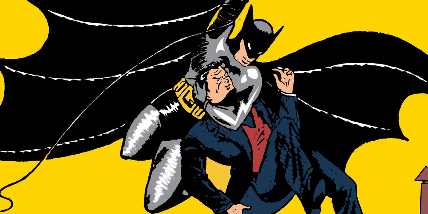 Batman on the cover of Detective Comics 27