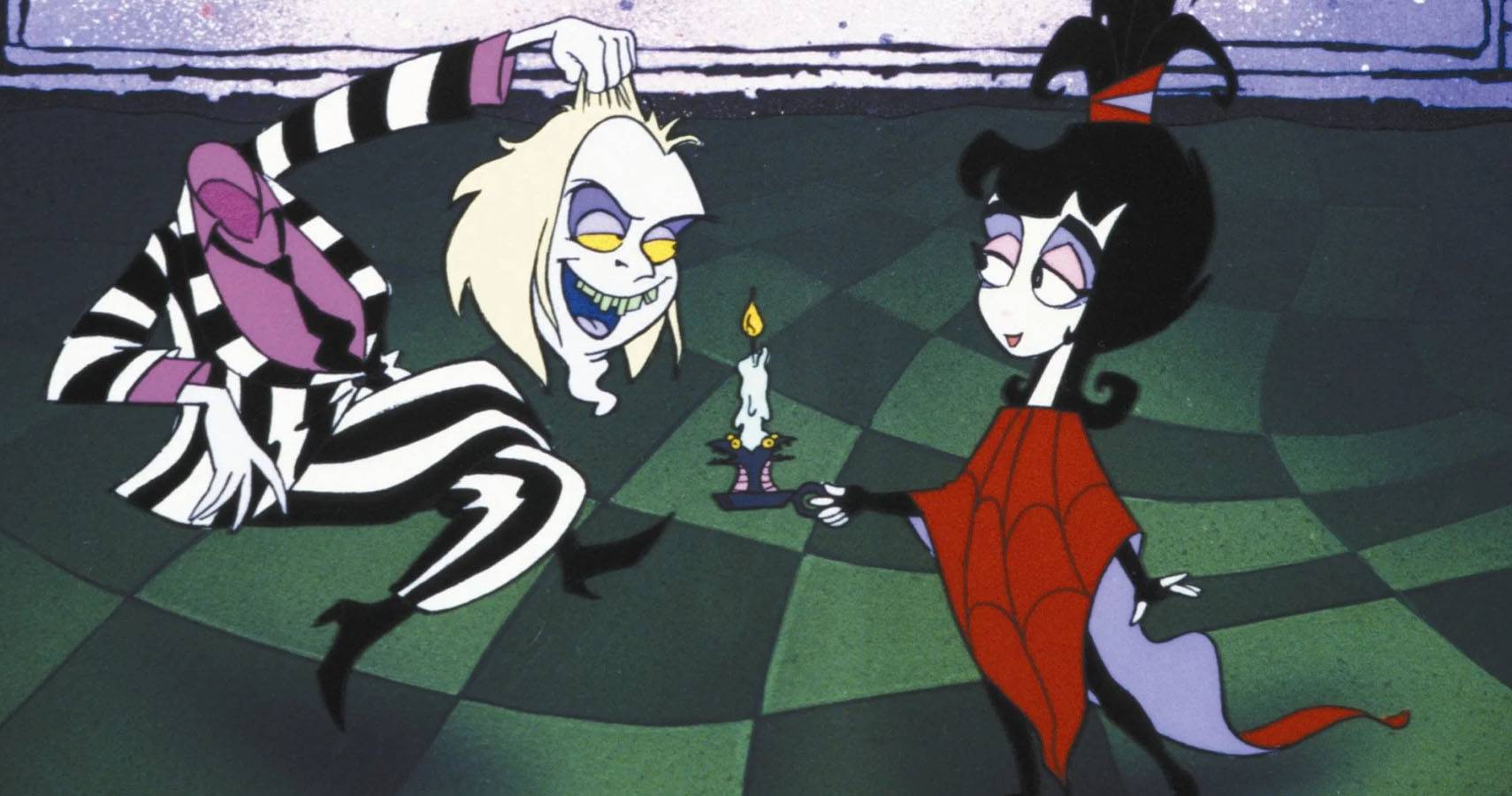 Beetle juice cartoon