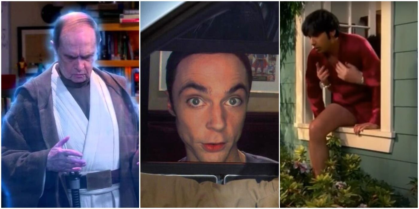 The Big Bang Theory's Sheldon Cooper, Raj, & a Star Wars reference