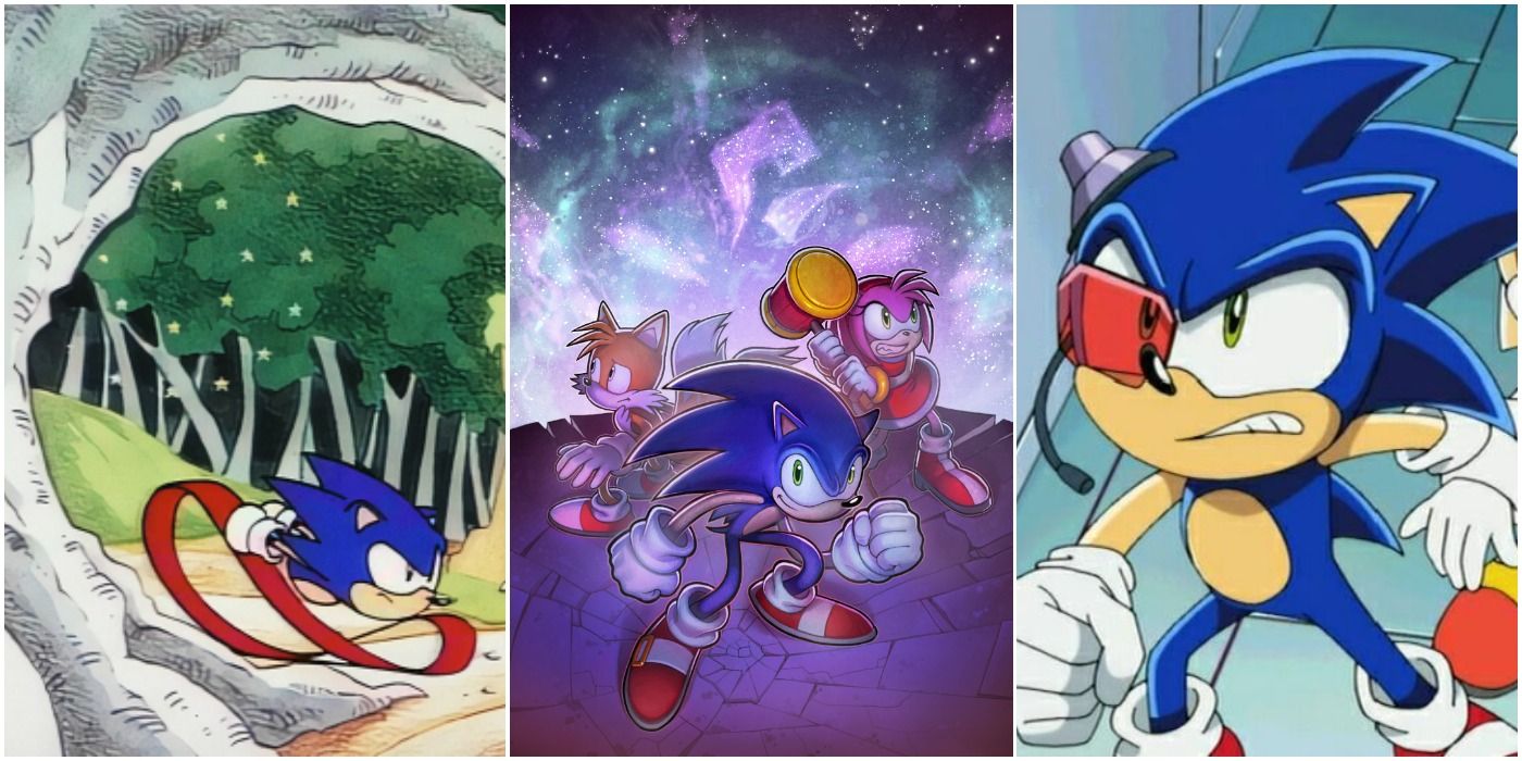 Sonic The Hedgehog's 5 Anime, Ranked