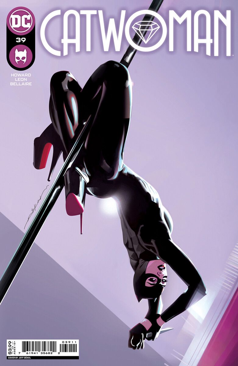 Selina Kyle on the cover of Catwoman 39 by Jeff Dekal