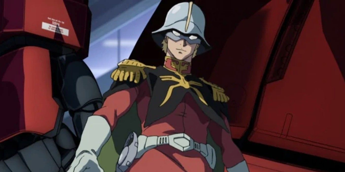 Char descends from his Zaku in Mobile Suit Gundam: The Origin.