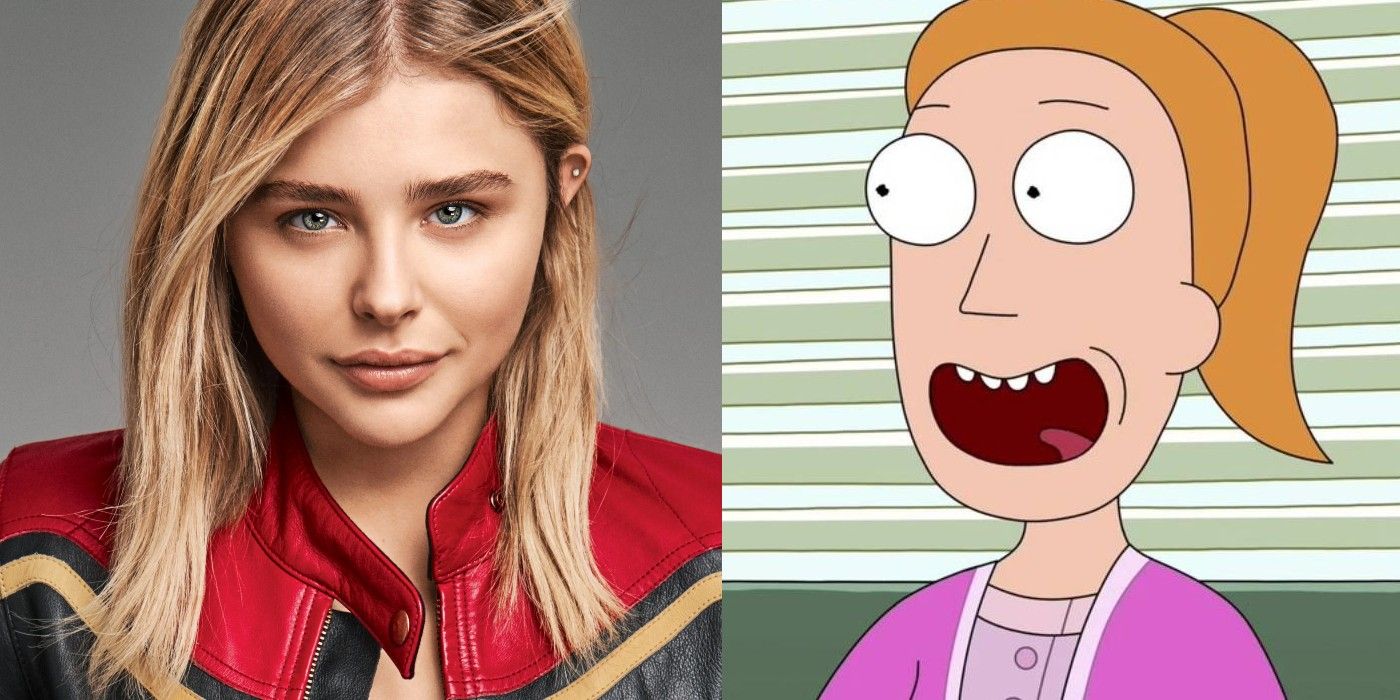 Chloë Grace Moretz would be a perfect Summer in a Rick and Morty movie