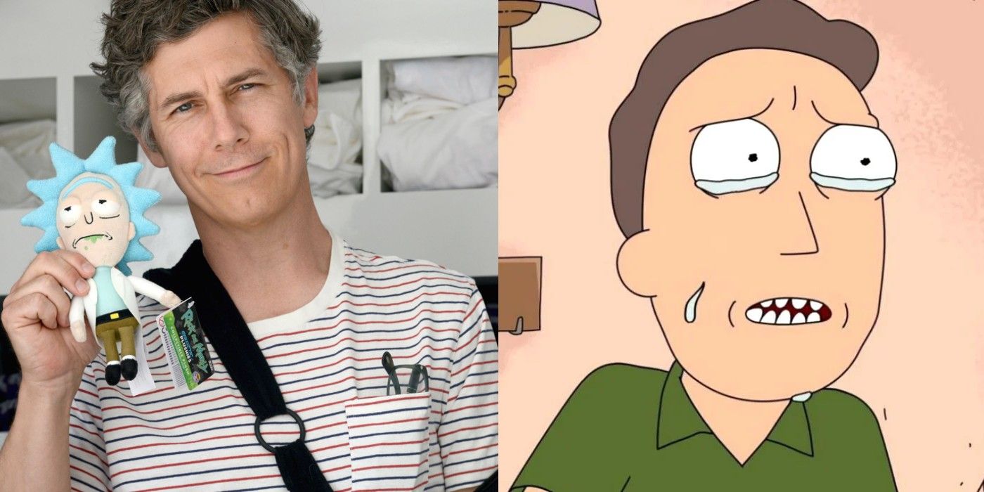 Chris Parnell plays Jerry Smith on Rick &amp; Morty