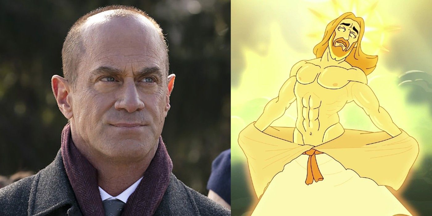 Christopher Meloni played Jesus on Rick and Morty