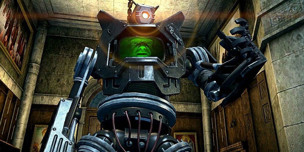 Zola's comic accurate design from Captain America: Super Soldier