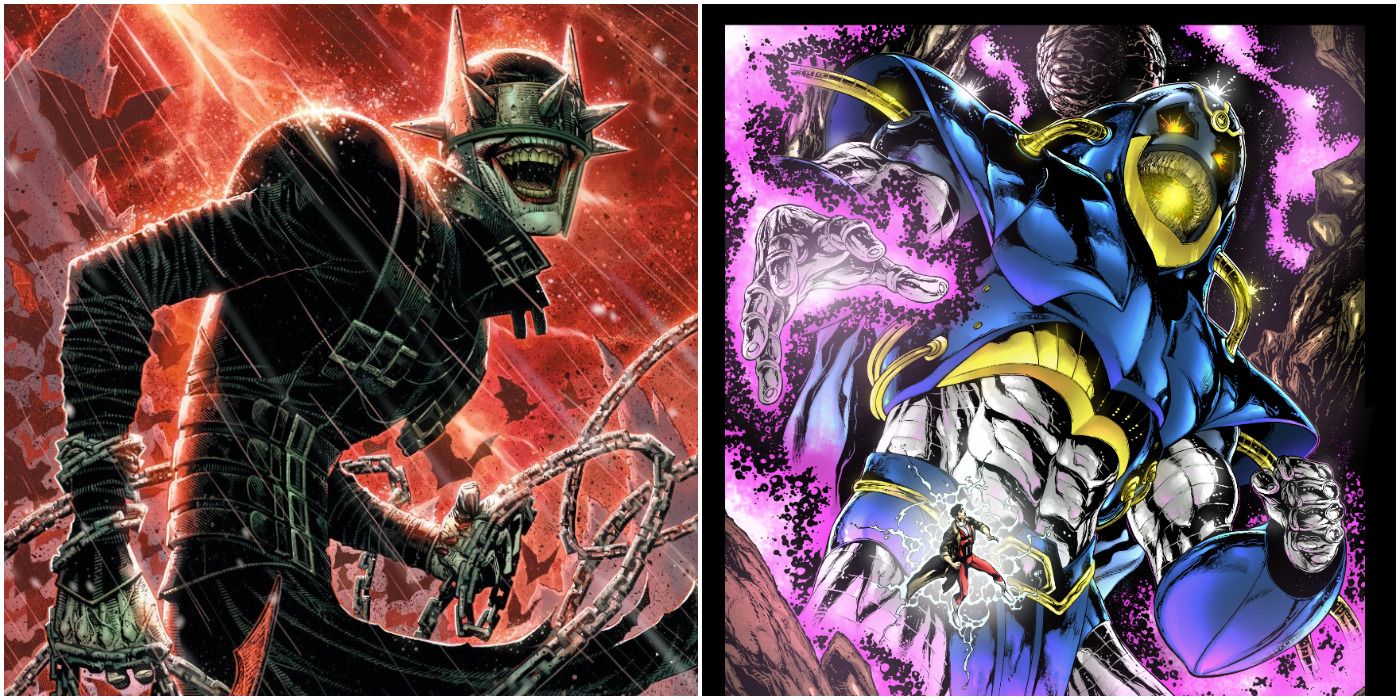 Batman Who Laughs and the Anti-Monitor