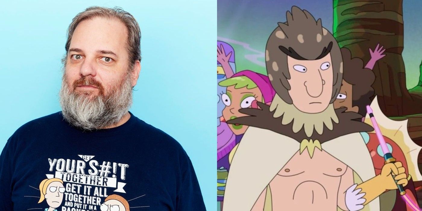 Dan Harmon voices Birdperson on Rick and Morty