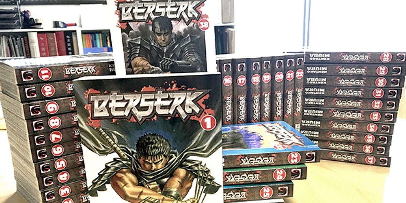 After 2 Years of Collecting, All 13 Dark Horse Deluxe Editions. I see space  for a 14th in the far future. : r/Berserk