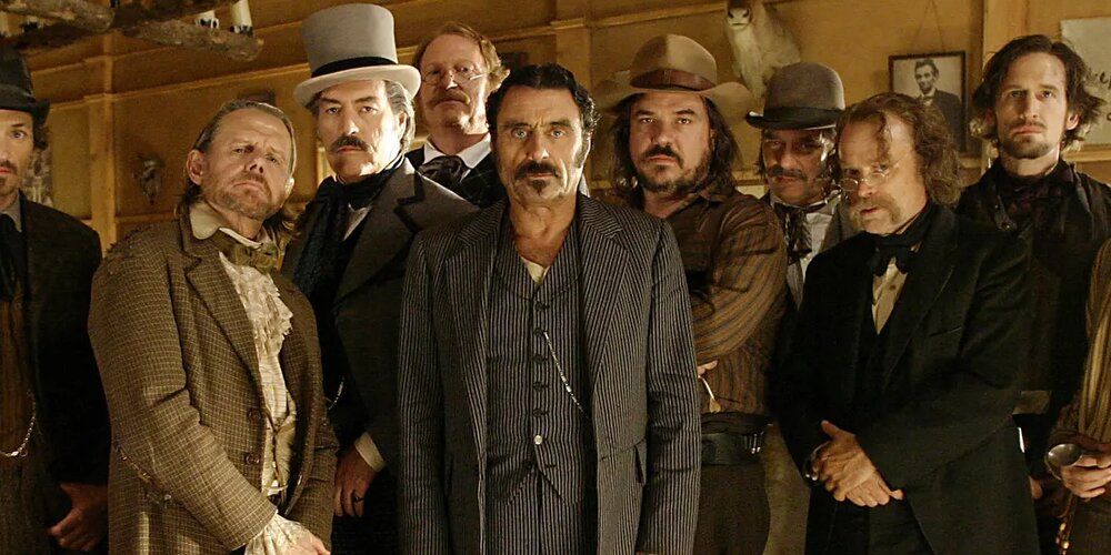 The cast of HBO's Deadwood