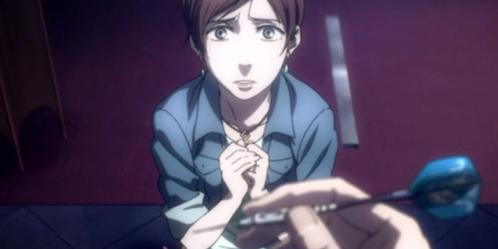 Anime Death Parade Darts Death Game Worried