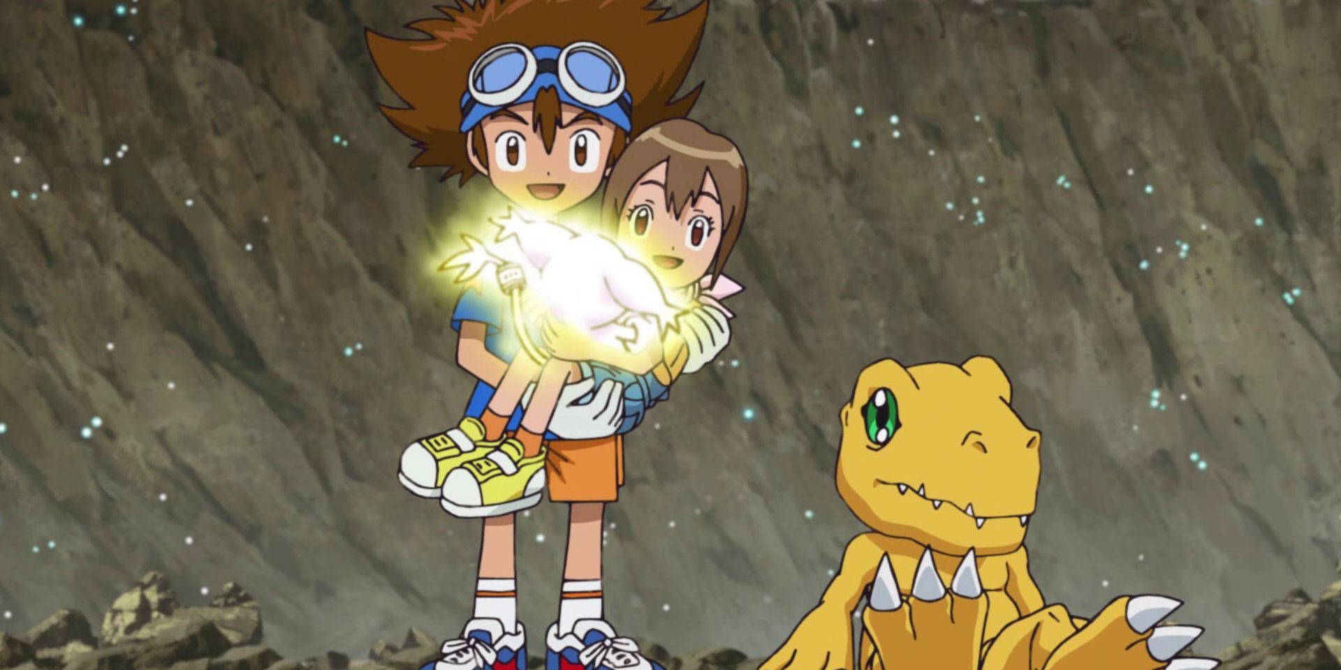 Anime Digimon Adventure 2020 Taichi Saves Hikari