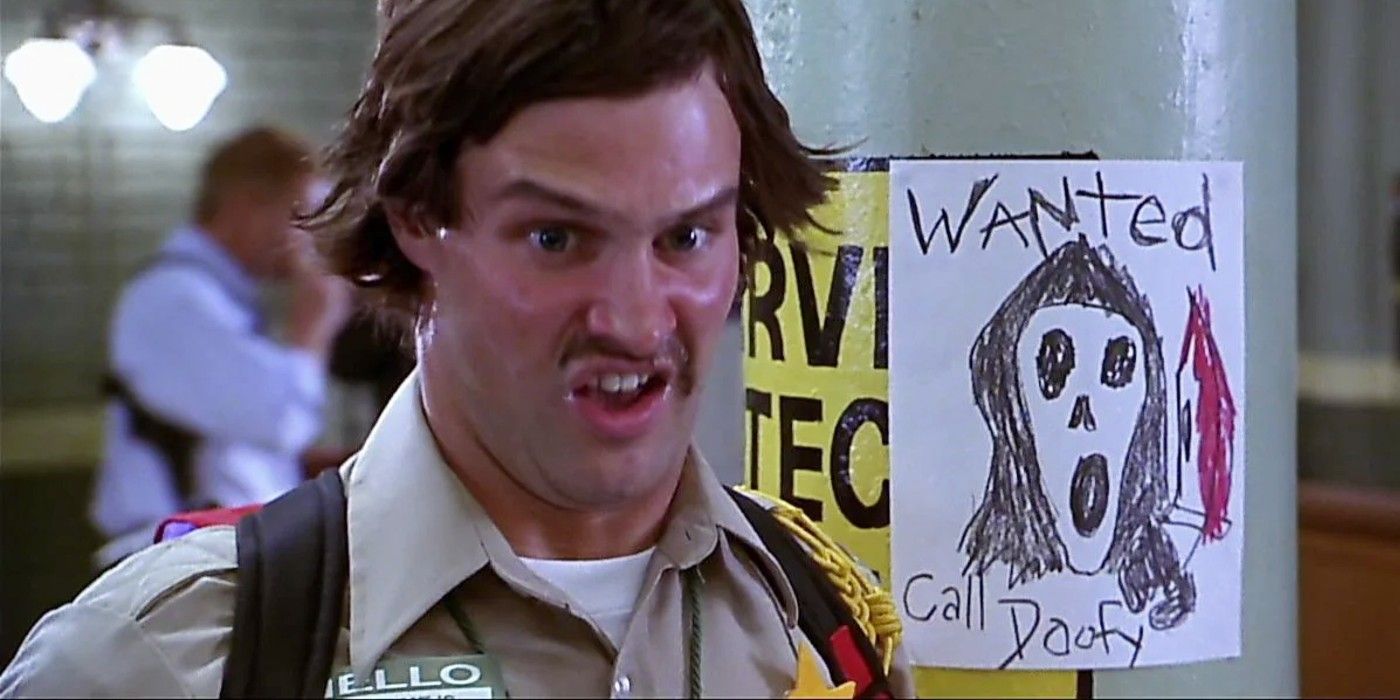 Doofy Puts Up His Poster In Scary Movie