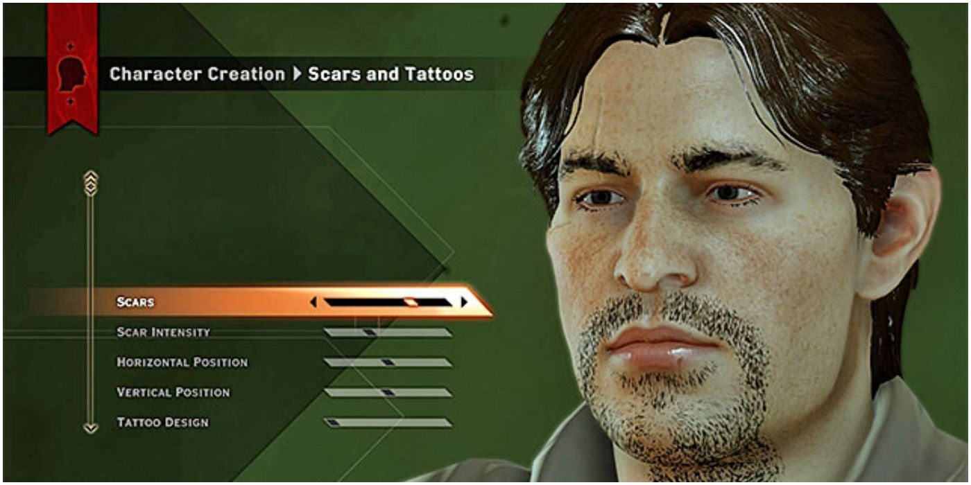 Dragon Age Inquisition Character Creation Screen