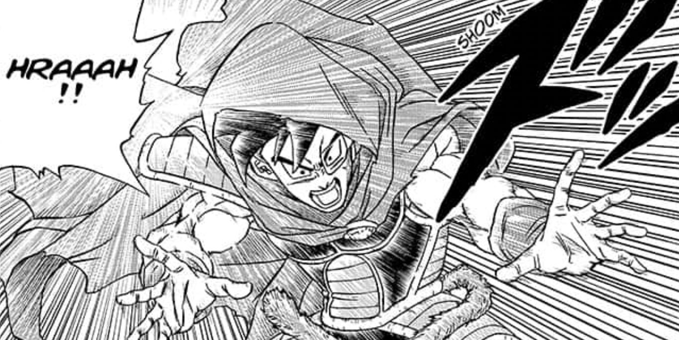 Manga Dragon Ball Super Bardock Cloak Attacks Heeters