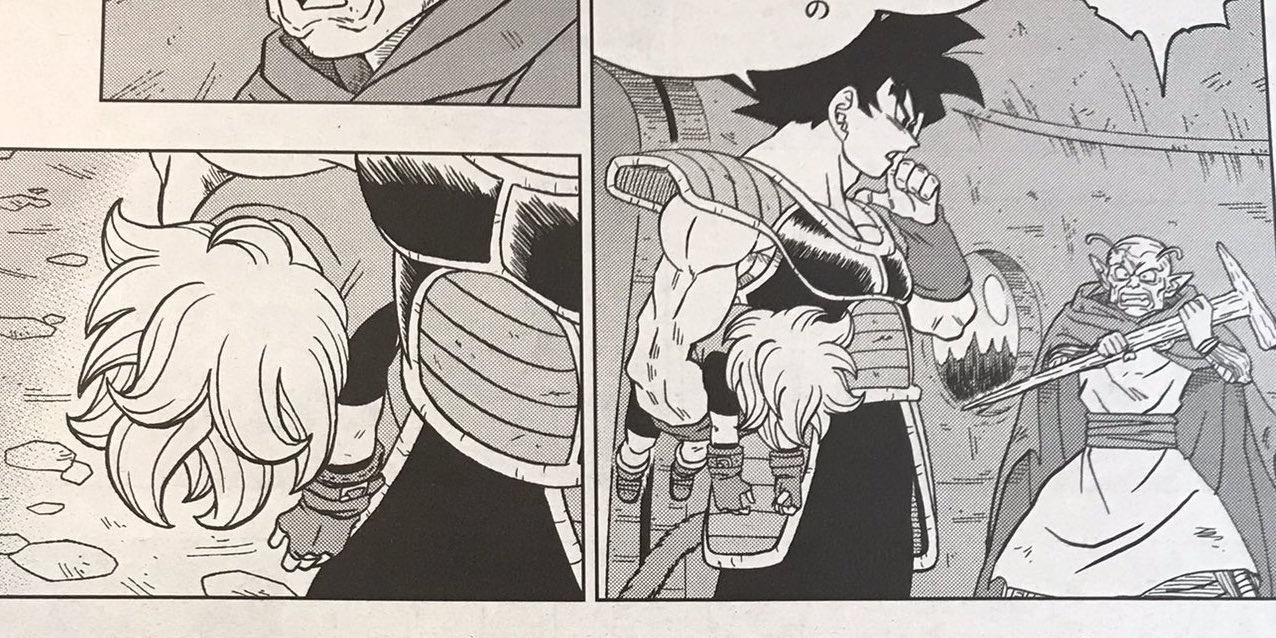 Bardock salva Granolah de Heeter Force em Dragon Ball Super Manga