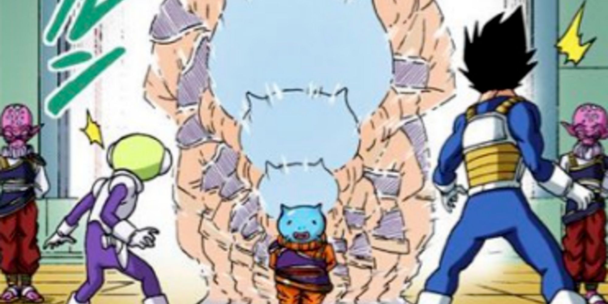 Manga Dragon Ball Super Pybara Yardrat Gigantification