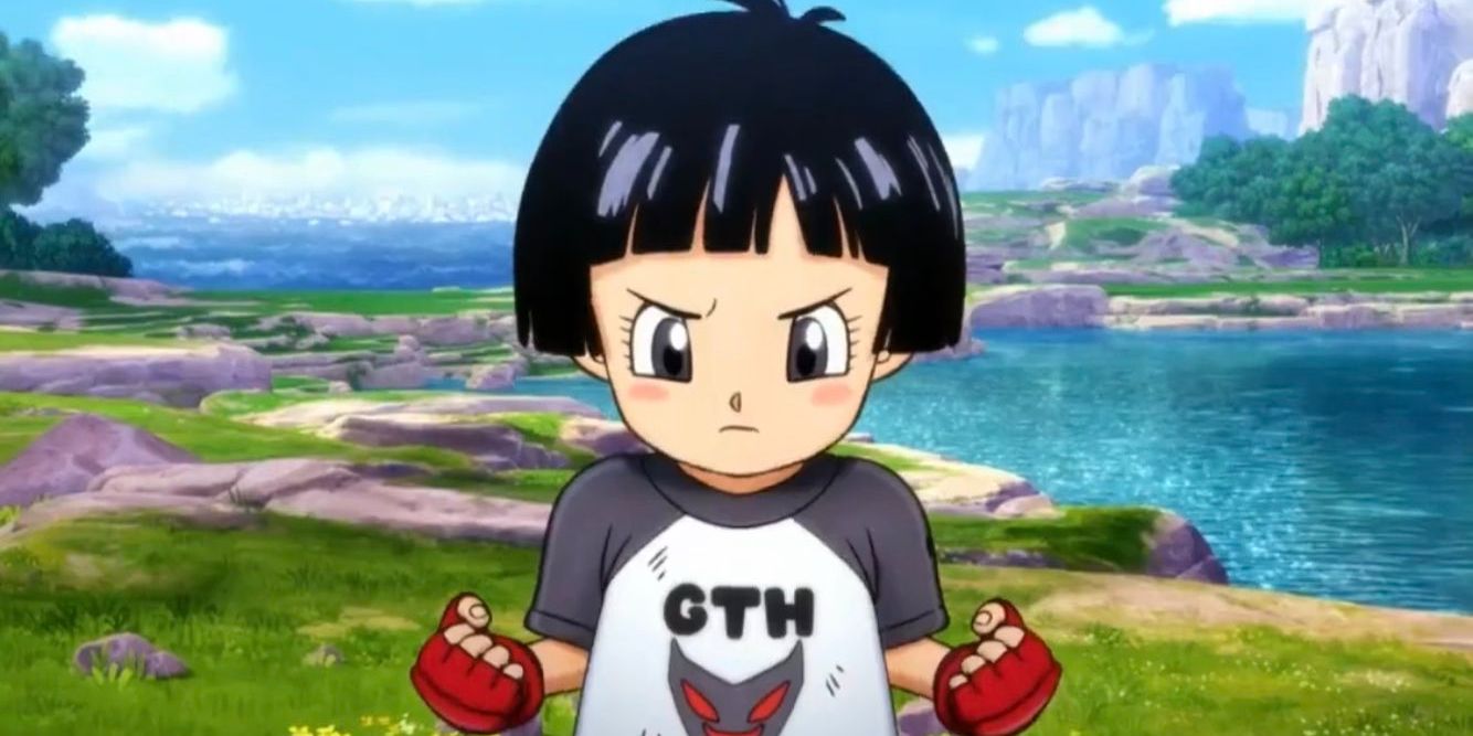 Anime Dragon Ball Super Super Hero Pan Training