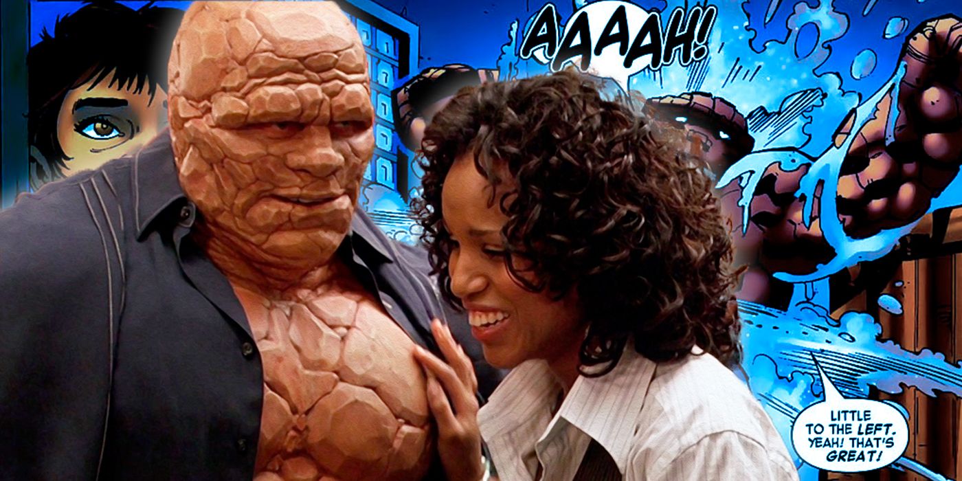 The Fantastic Four S Steamiest Deleted Scene Wasn T As Wet As The Comic