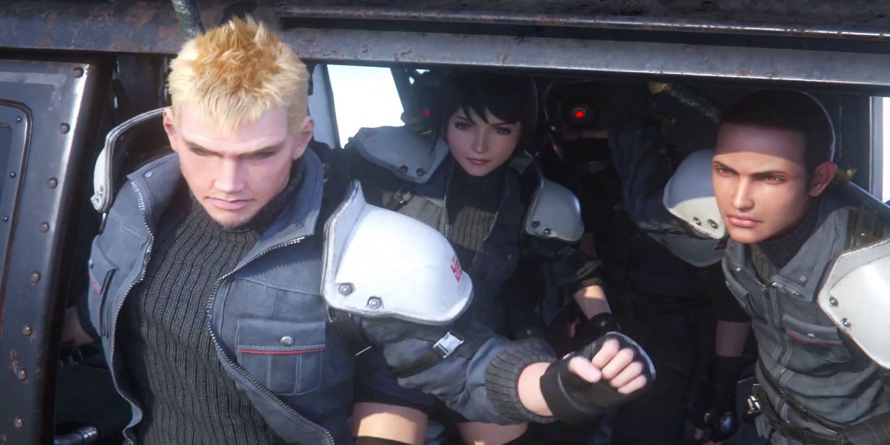 A screenshot of gameplay in Final Fantasy VII: First Soldier