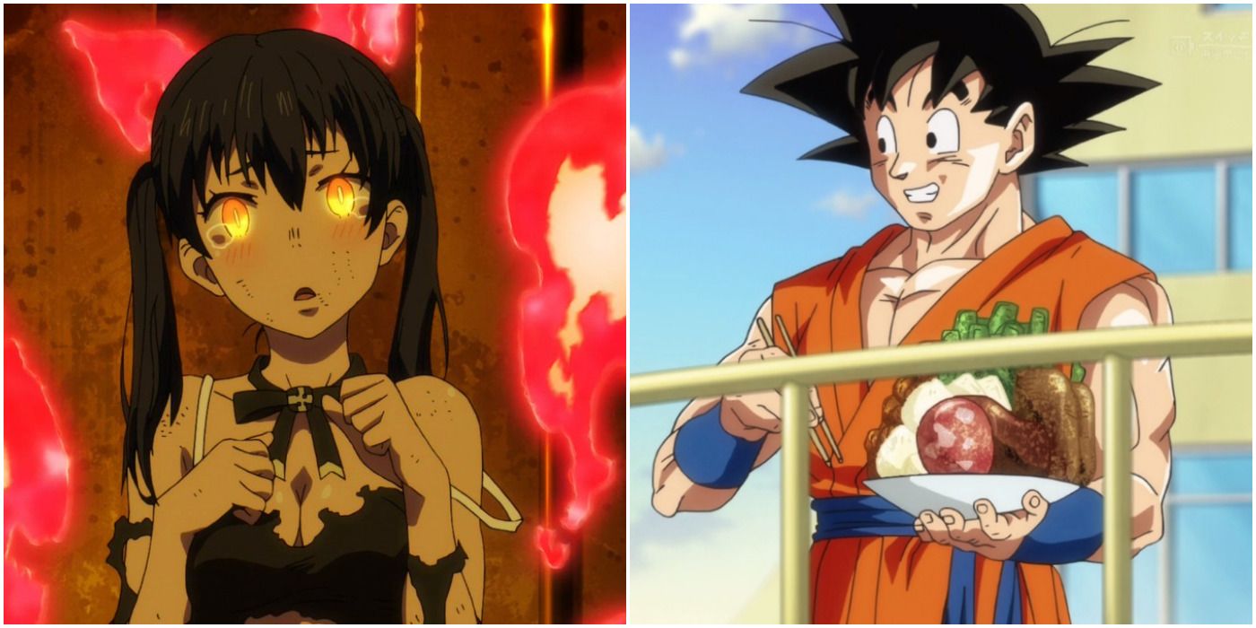 Fire force and dragon ball super