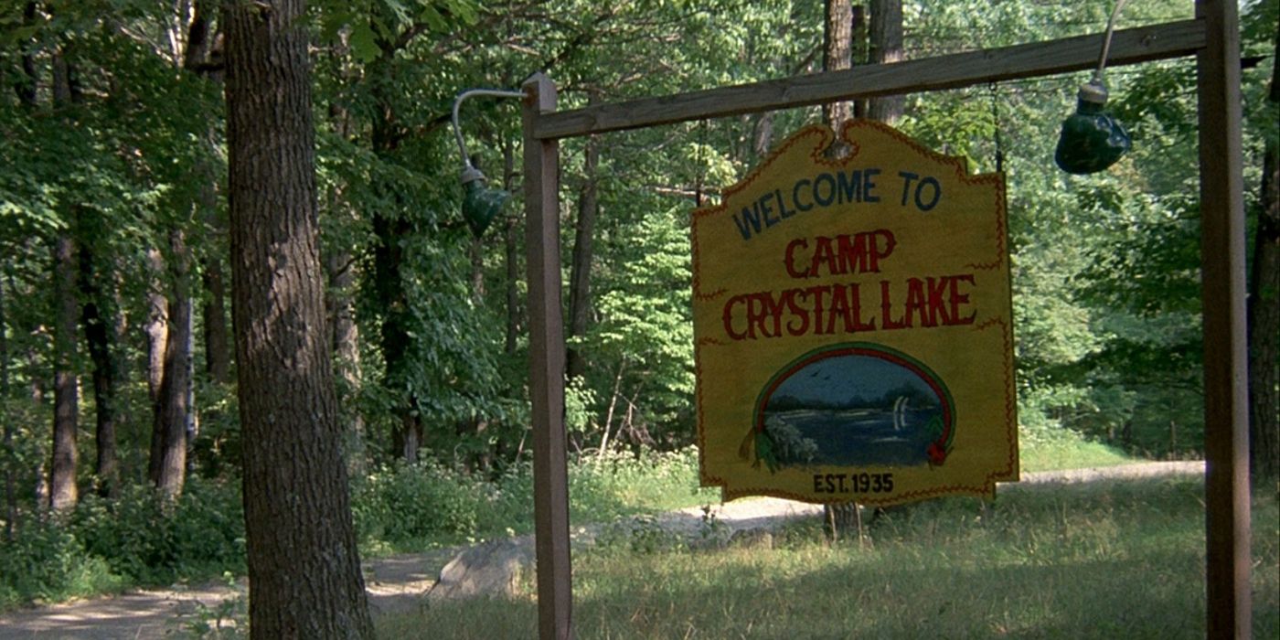 Friday The 13th Camp Crystal Lake Sign.