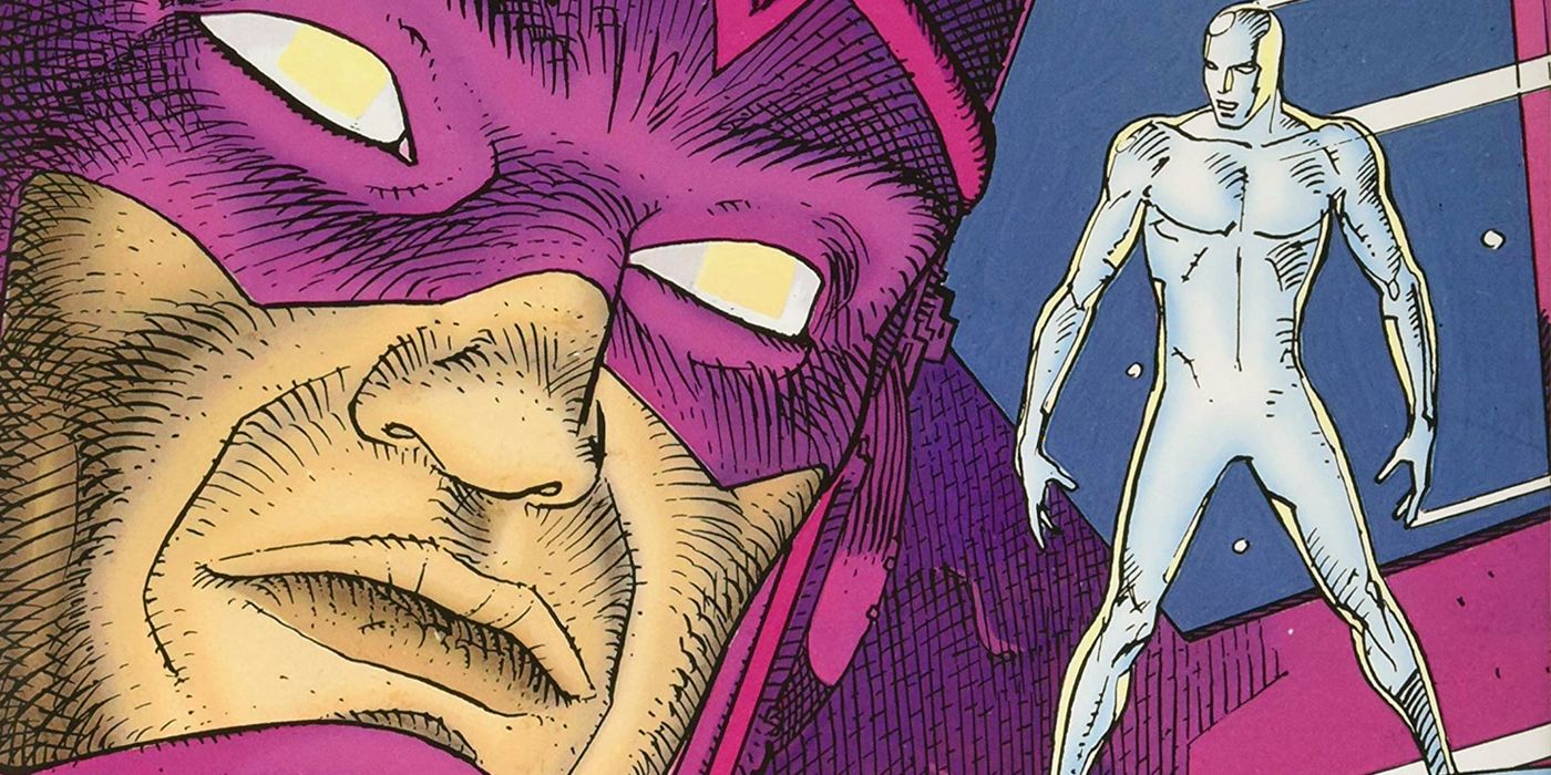 Galactus and Silver Surfer from Stan Lee and Mobeus' Parable