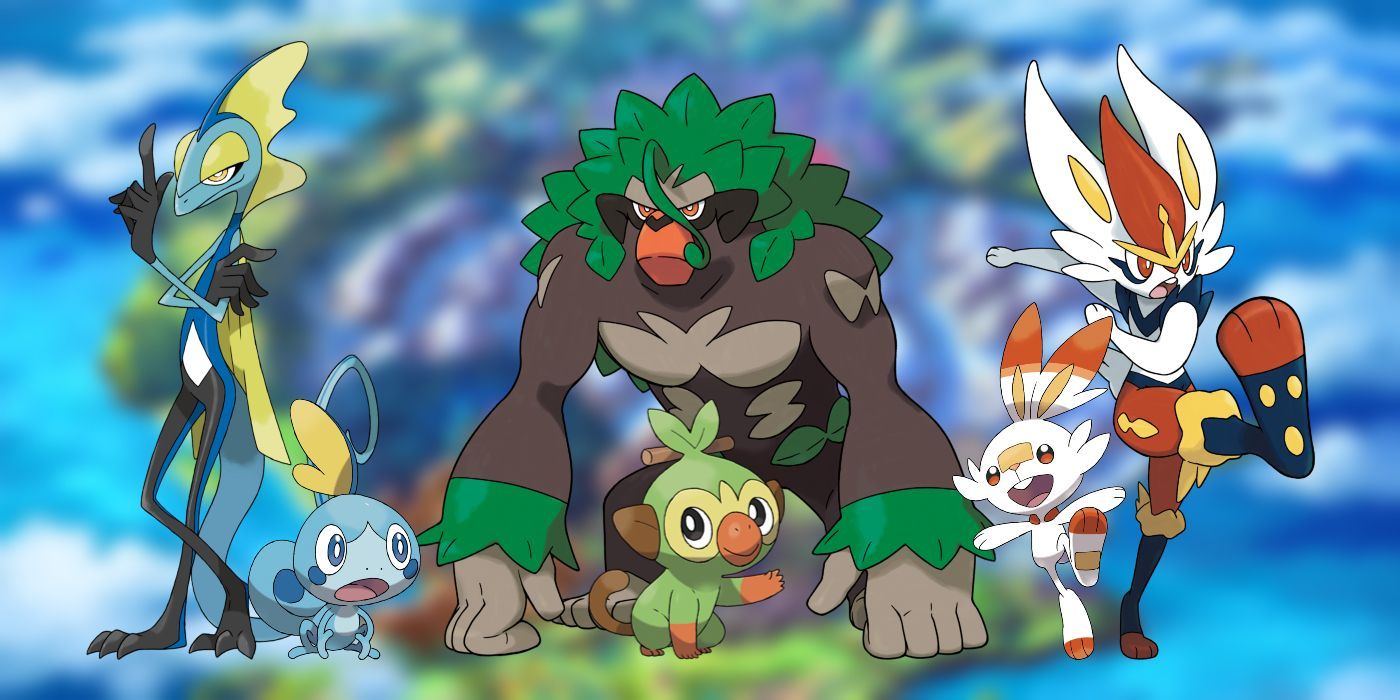 Galarian starters pre and final
