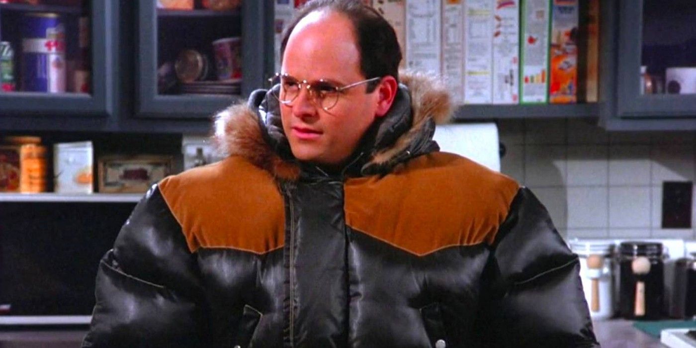 George Costanza in his Goretex coat on Seinfeld