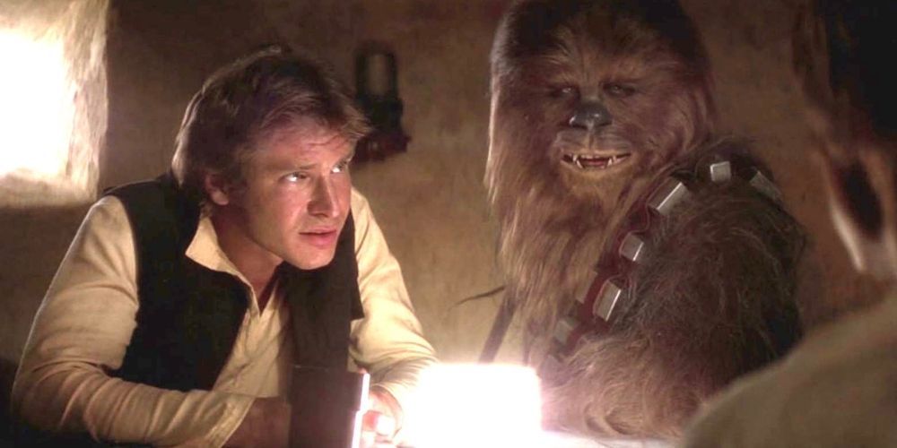 Han Solo Chewbacca Mos Eisley Cantina