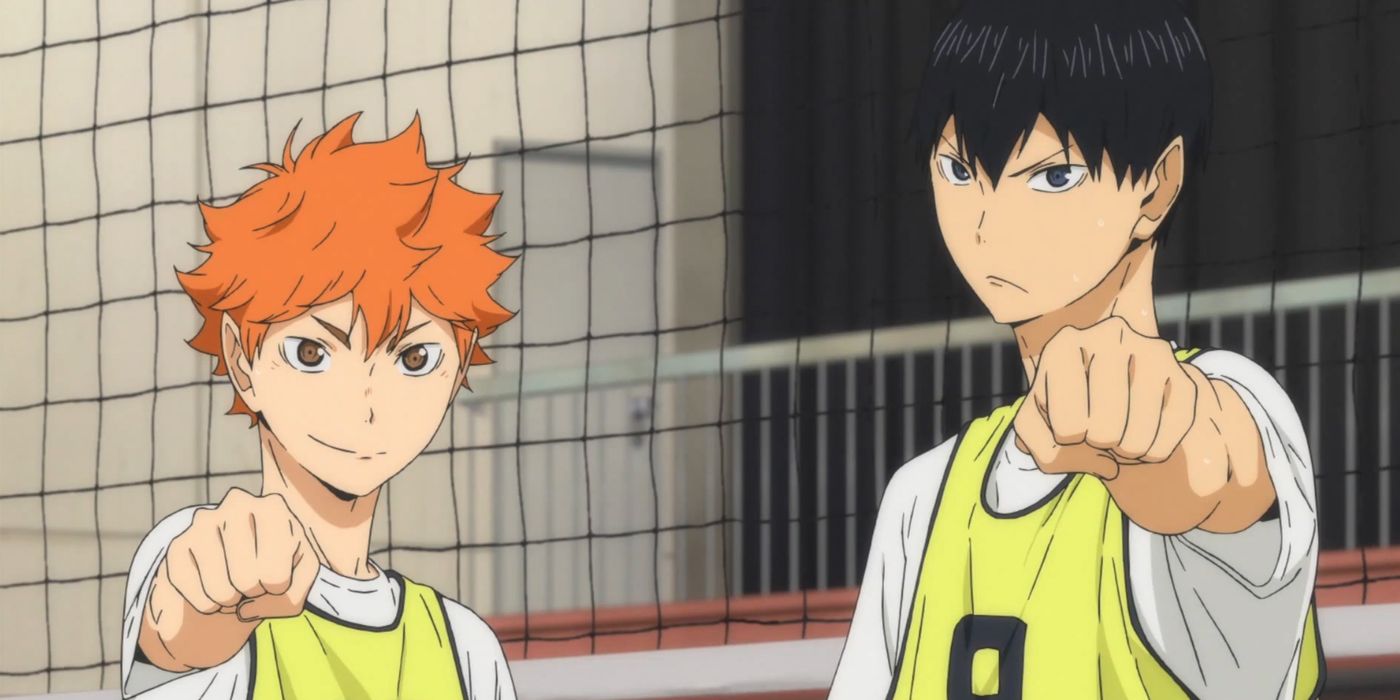 Haikyuu, Anime, Karasuno, Team, Shoyo Hinata, Tobio Kageyama