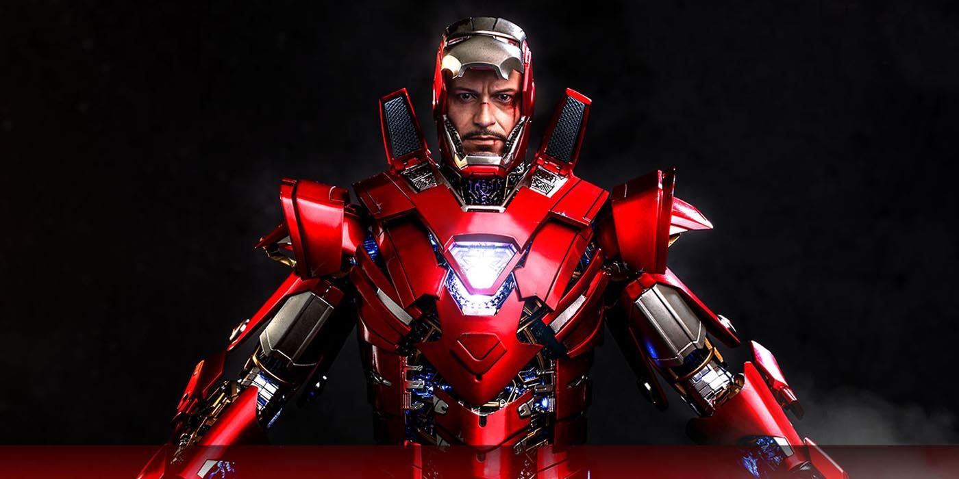 Robert Downey Jr as Iron Man figure by Sideshow Collectibles