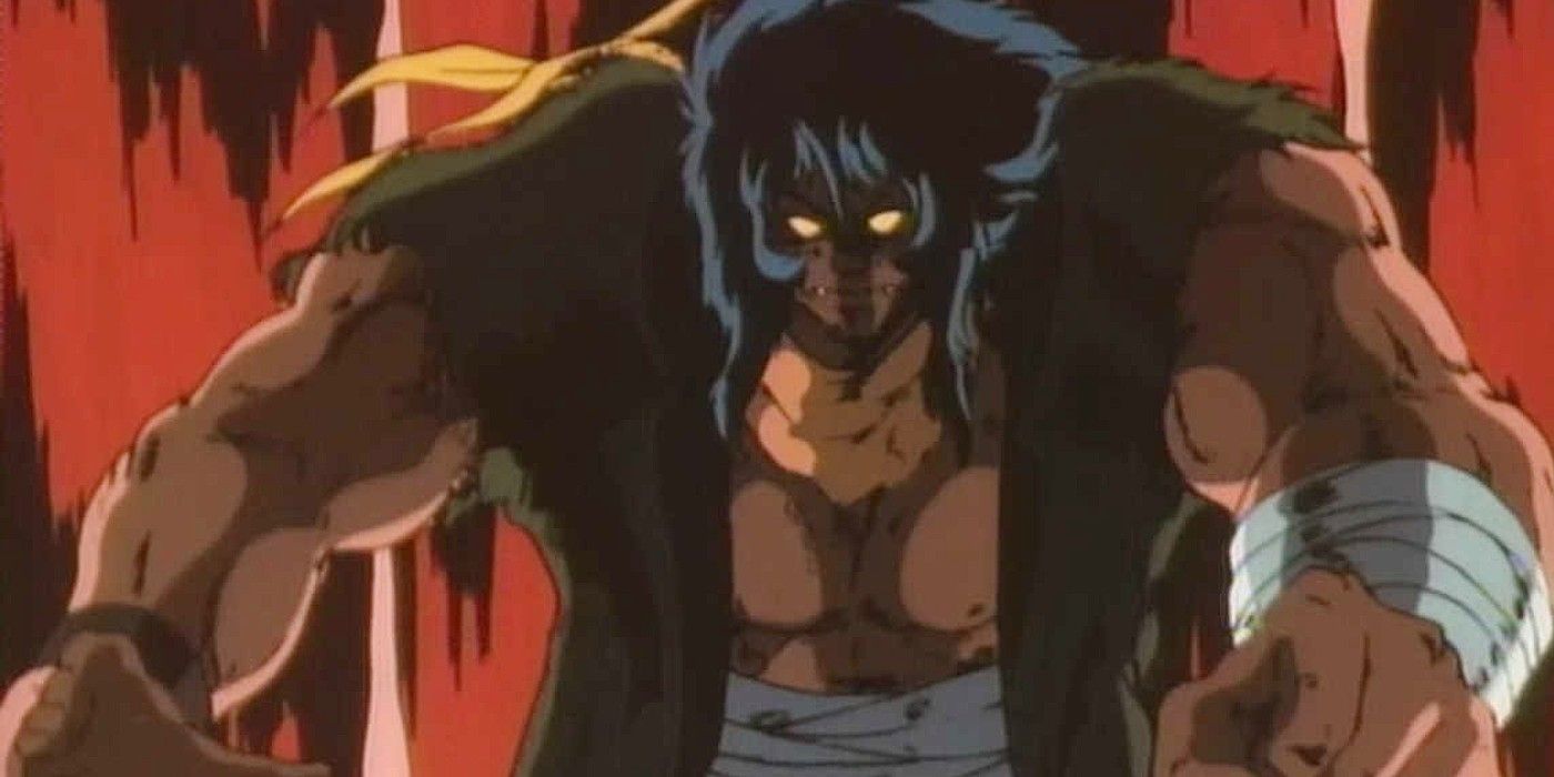 Jack looms over his enemies in Violence Jack