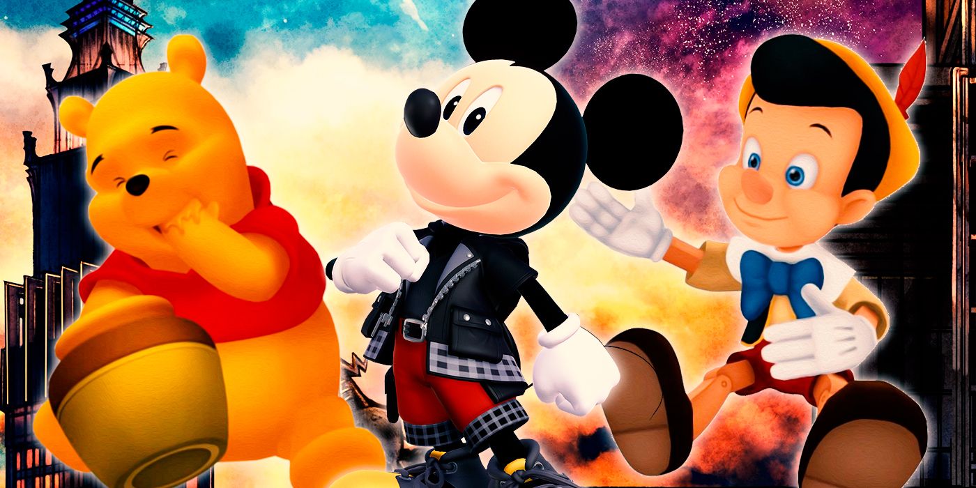 Kingdom Hearts Disney Characters Feature