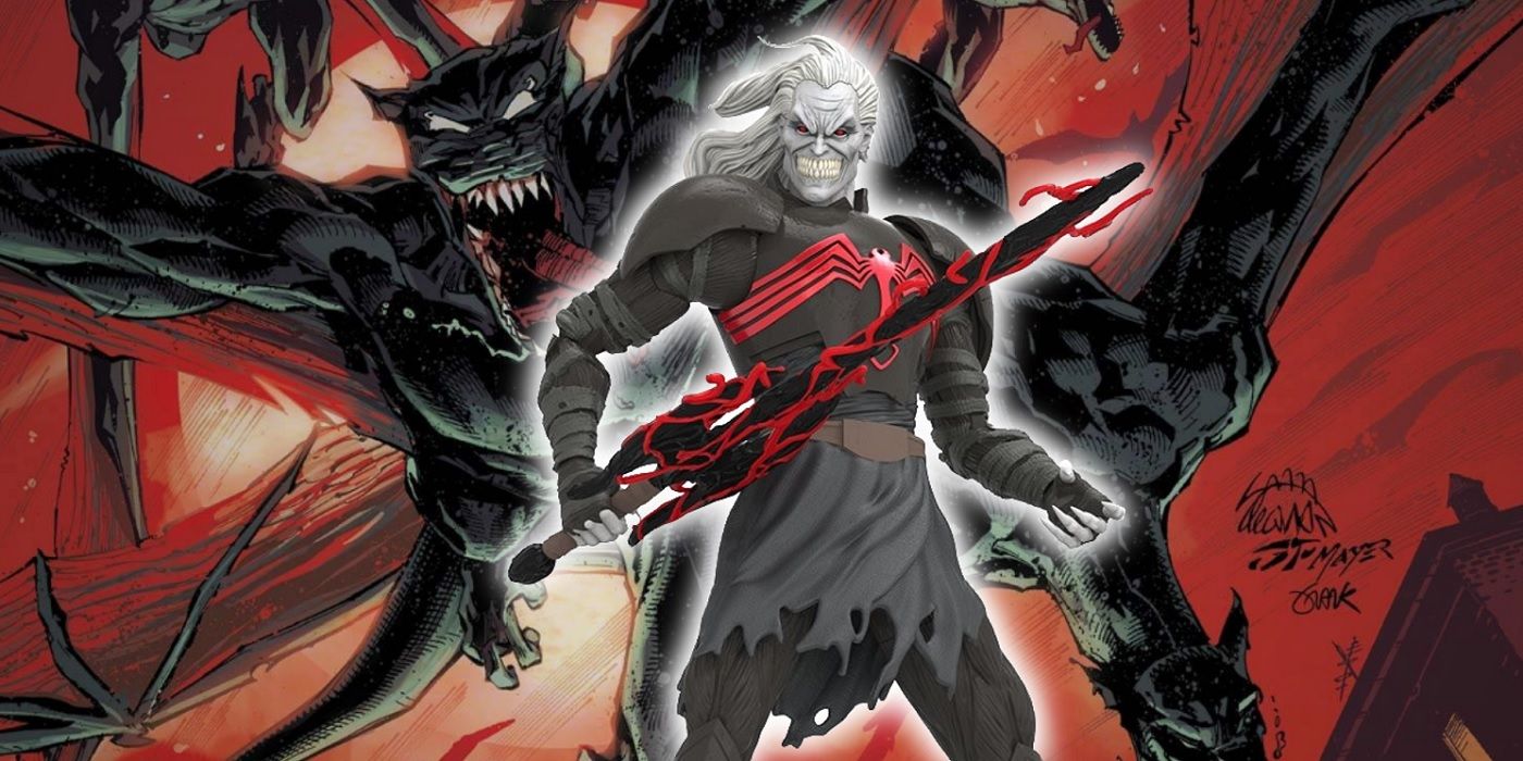 King in Black and Venom villain Knull Marvel Legends action figure