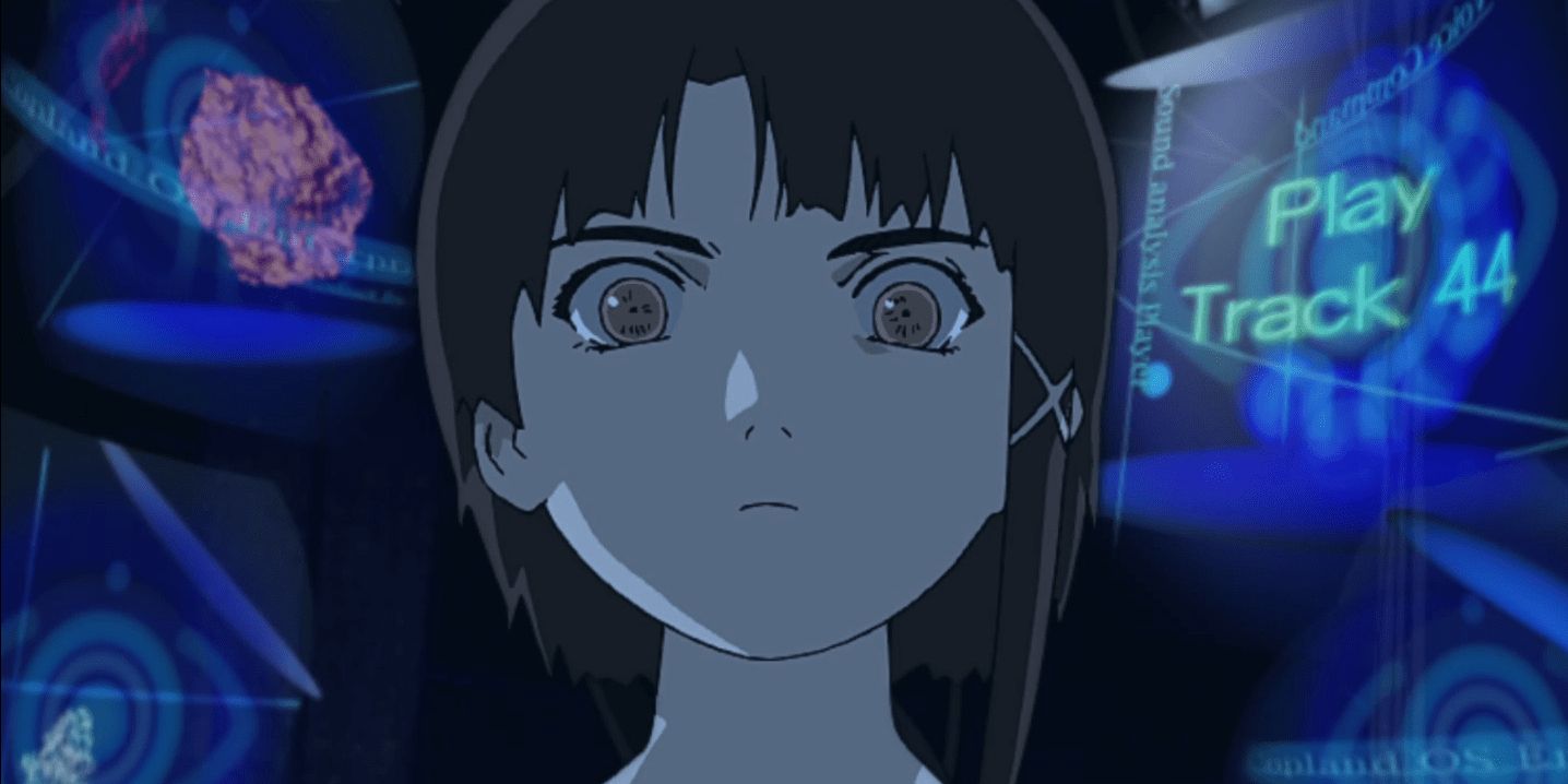 Lain Angry in Serial Experiments Lain