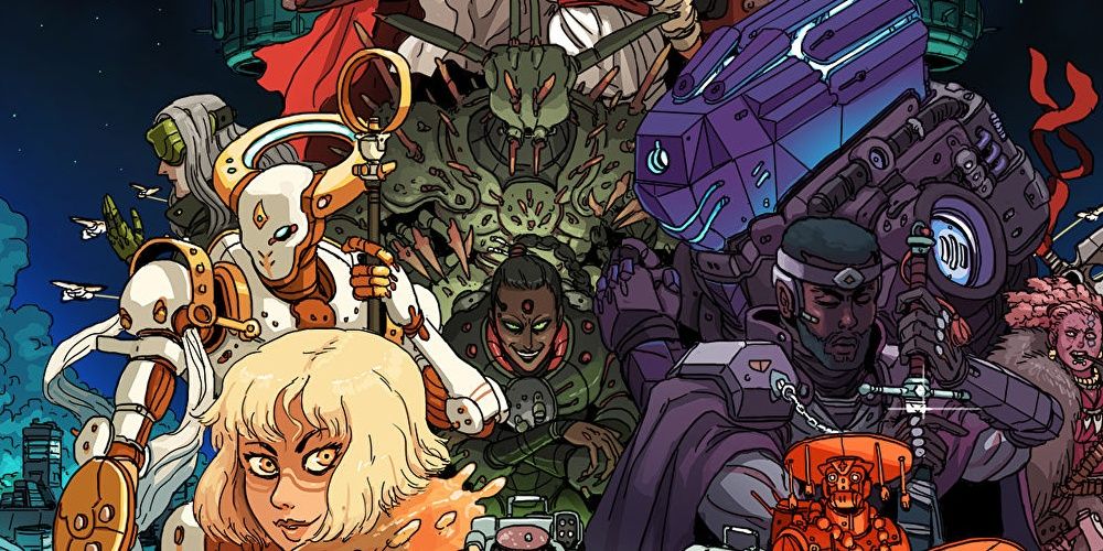 Lancer RPG character spread 