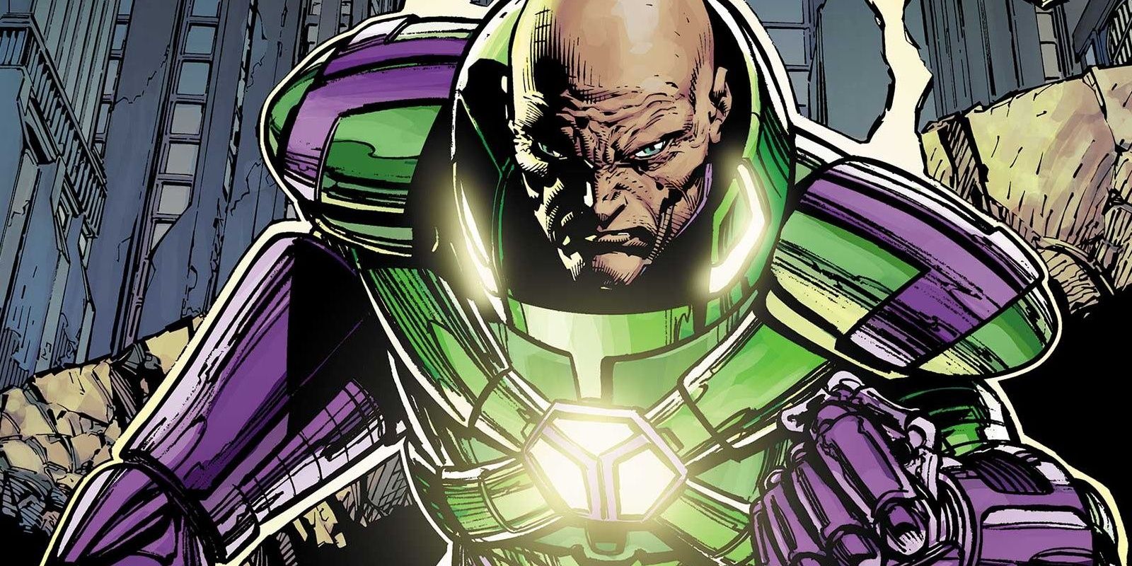 Lex Luthor in power suit